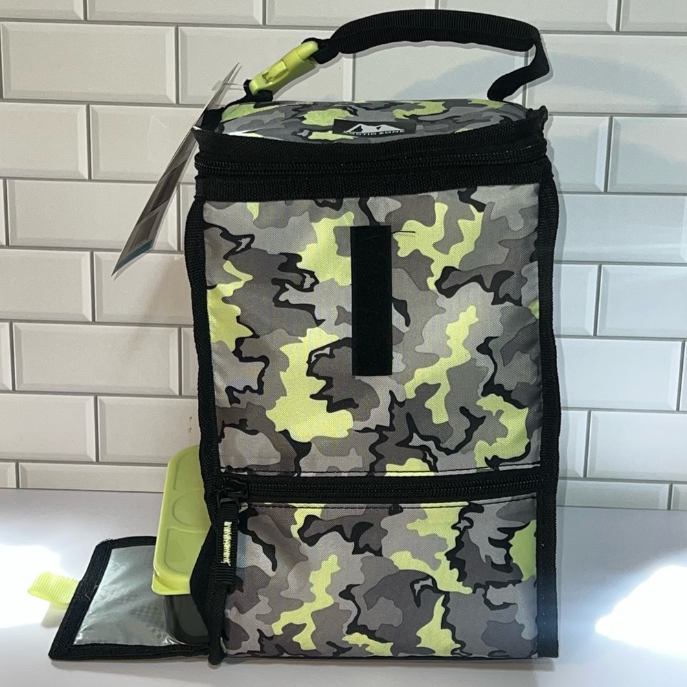 🆕Arctic Zone Insulated Lunch Pack – Match Pop Camo | Dual Compartment + BPA-Free